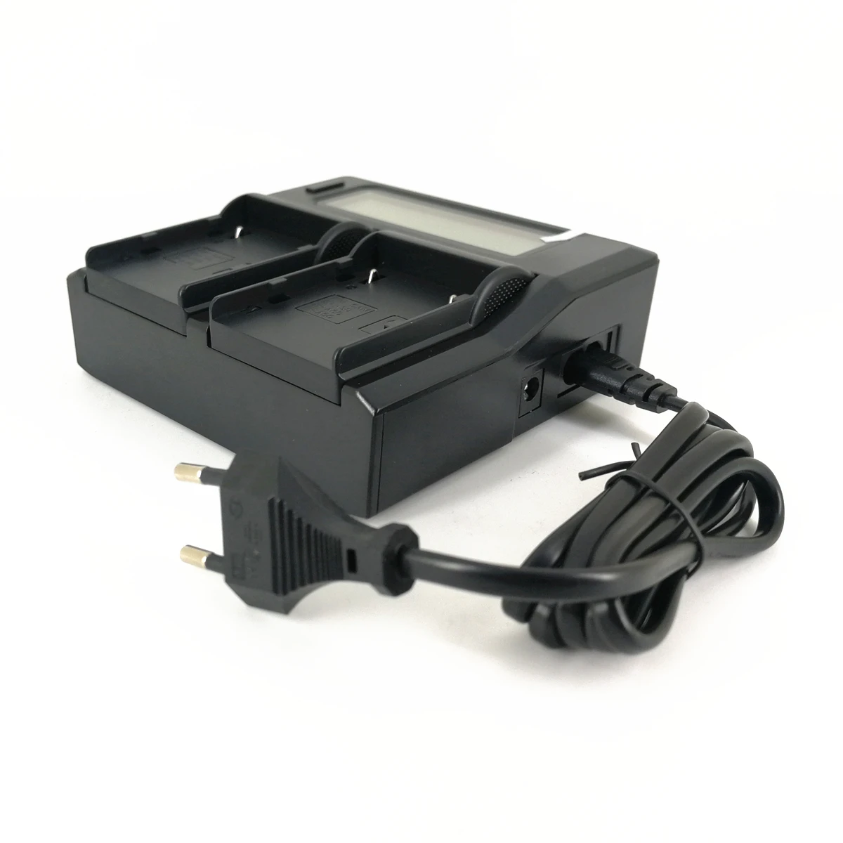 Carregador de Pilhas Lcd + Cabo de Carregamento para Canon Duplas Gêmeo C500ii C300 Mark ii C200 C200b A90 A60 A30