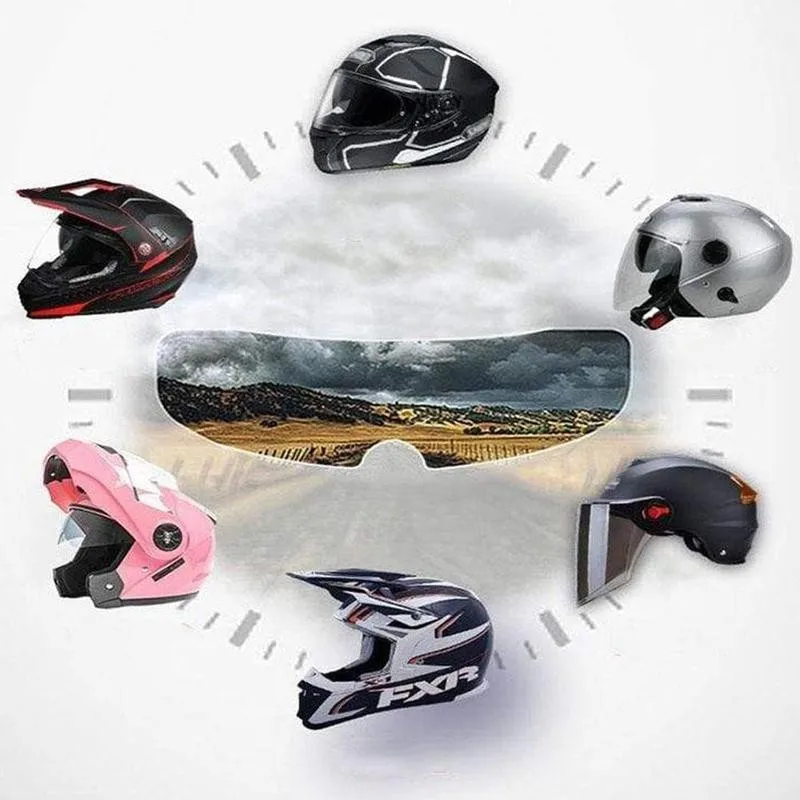 

Rainproof And Anti-fog Film For Motorcycle Helmet Patch Lens Film Clear Films Motorcycle Helmet Fog Resistant Helmet Univer C5F9