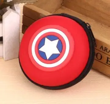Small round case Новая сумка для хранения наушников, чехол, гарнитура, наушники, ключ, монета, жесткий держатель, коробка для переноски, Жесткий Чехол, карта памяти, амбушюры - Цвет: Small round case