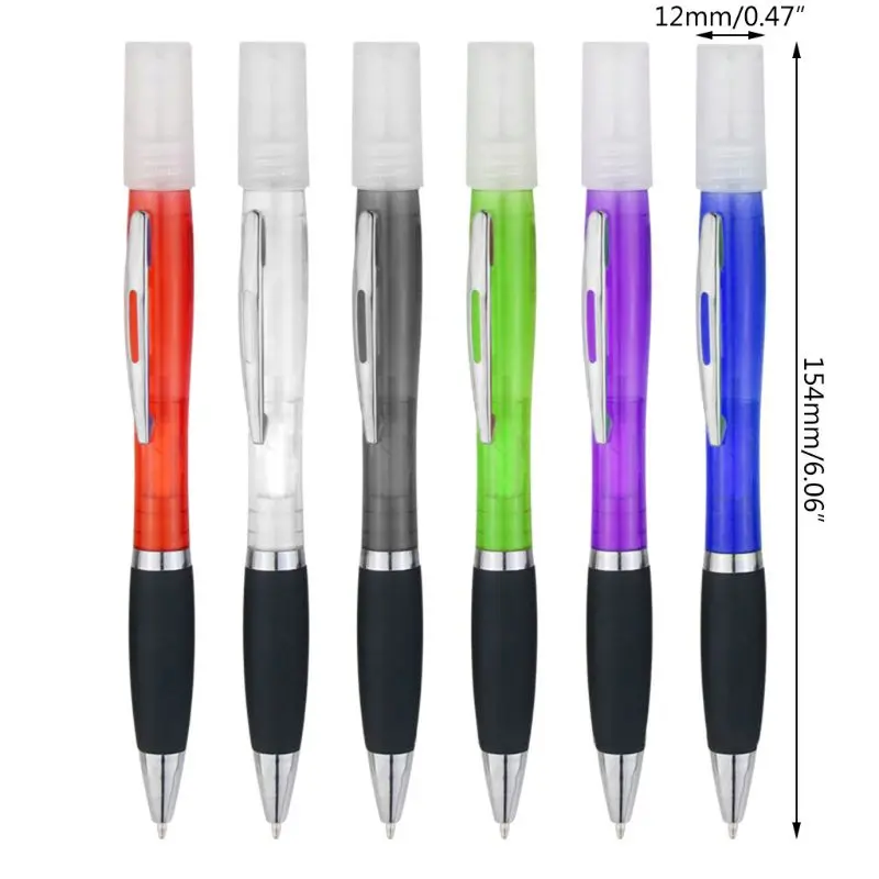 

Spray Ballpoint Pen Disinfectant Pen Plastic Mini Portable Travel Perfume Bottle