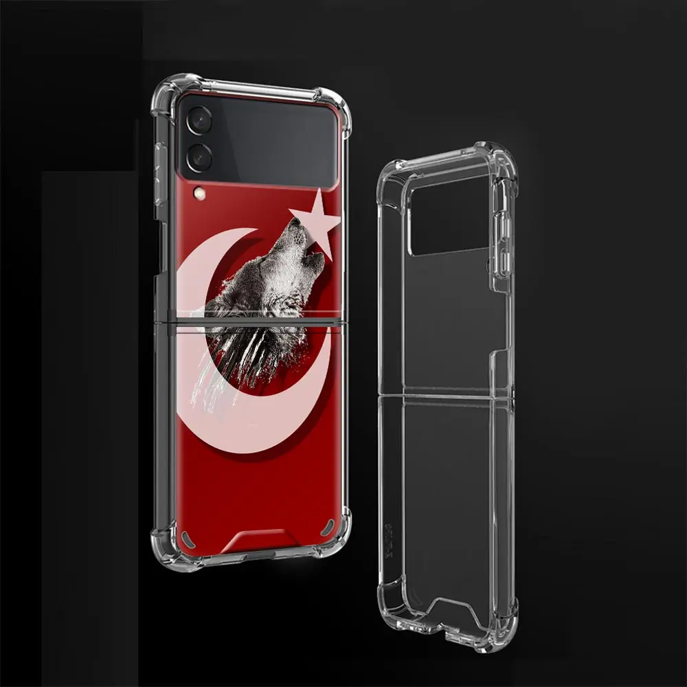 Мягкий водонепроницаемый чехол-накладка для телефона Samsung Galaxy Z Flip 3 | Мобильные