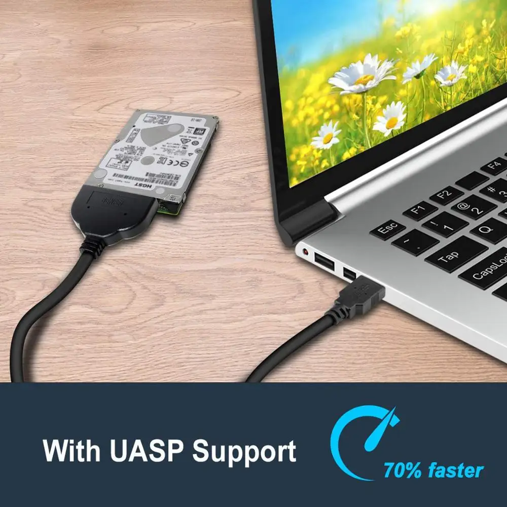 AMKLE Тип USB C SATA кабель для передачи данных 3 0 Sata адаптер до 6 Гбит/с Поддержка 2 5