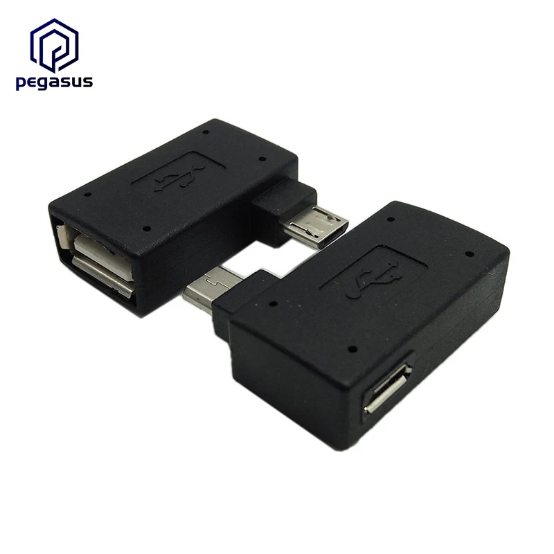 

Адаптер хоста Micro USB2.0 OTG 90 ° с левым и правым углом для Galaxy S3 S4 S5 Note2 Note3, сотового телефона и планшета