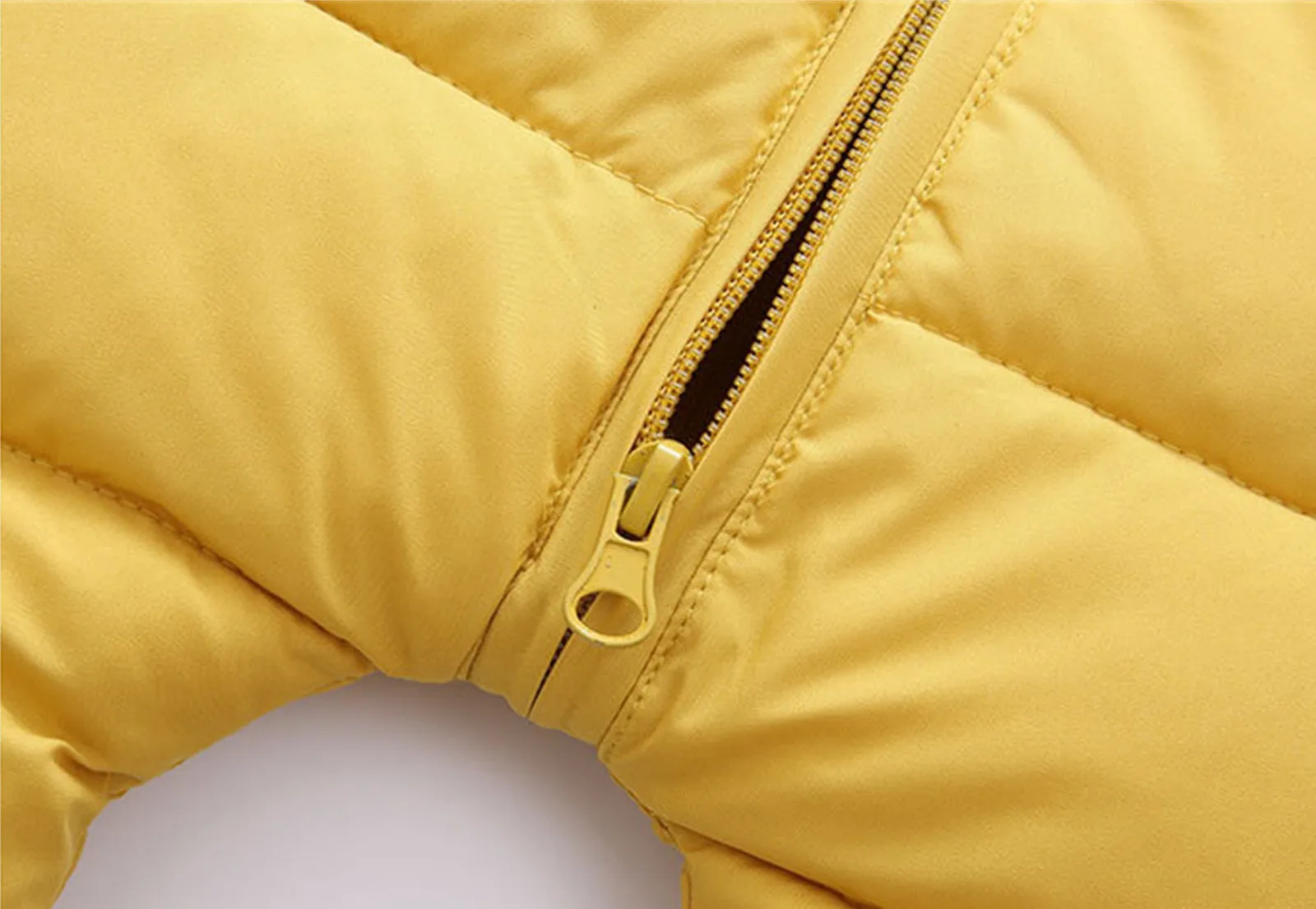 Детский Зимний пуховик с капюшоном и кроличьими ушками | Детская одежда обувь