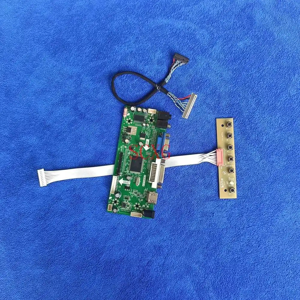 

Fit HSD110PFW1/HSD110PHW1 VGA DVI HDMI-compatible 1024*600 Matrix LCD LED 30-Pin LVDS M.NT68676 Drive Controller Board DIY Kit
