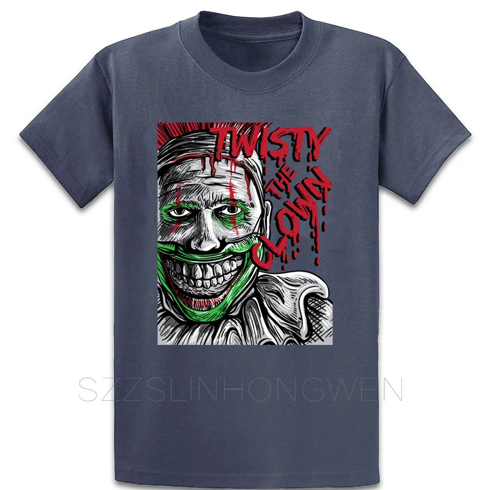 Twisty клоун Американская история ужас Хэллоуин футболка хлопок модный летний