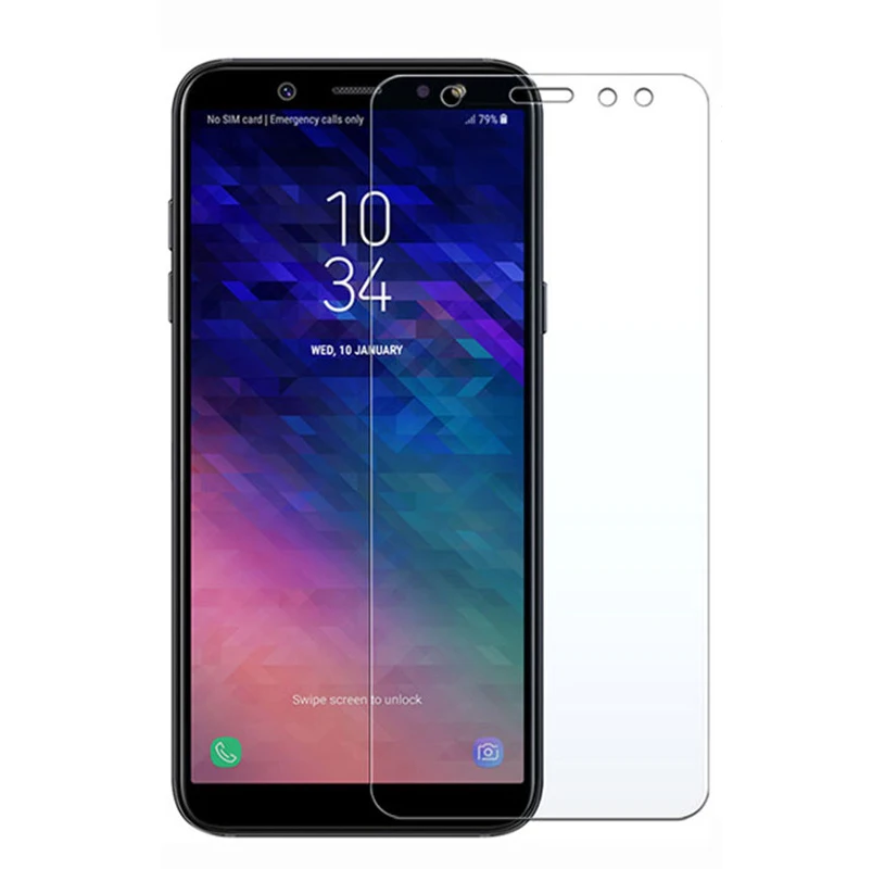 Закаленное стекло для Samsung Galaxy A6 + 2018 6 дюймов защита экрана Plus SM-A605FN/DS A605F A605