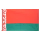 Флаг Республики свободной Беларуси Flagnshow 2x3 3x5 футов, полиэстер, эпонж 90 г с люверсами и двойной прострочкой