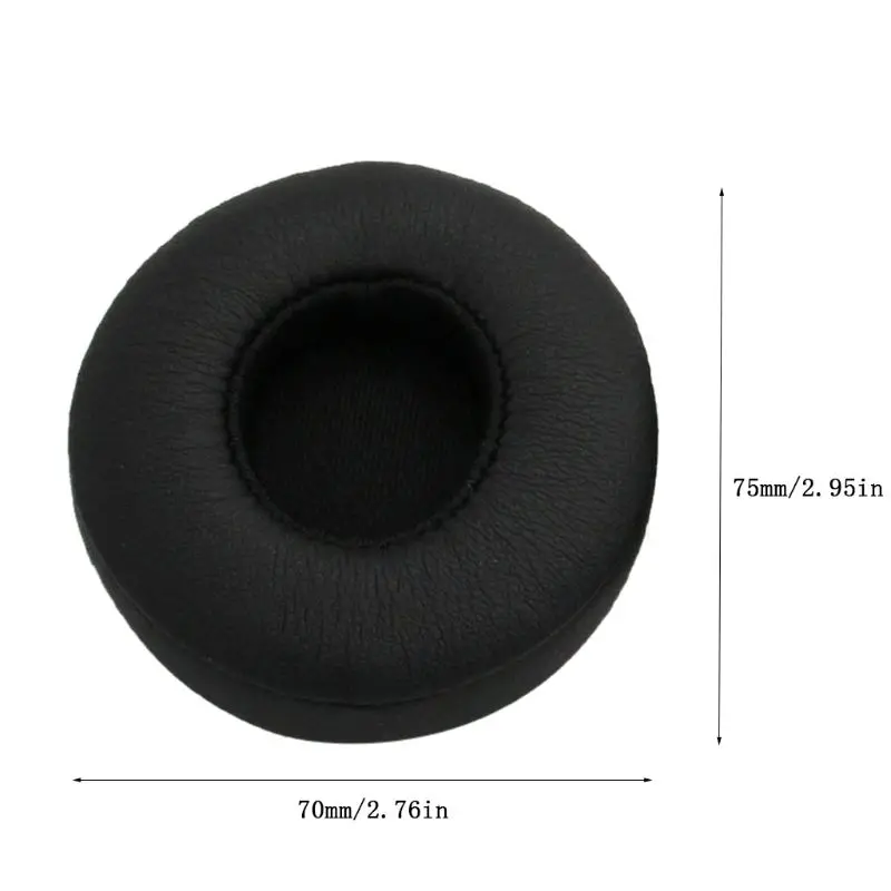 

1Pair Leather Earpads Soft Sponge Ear Cushion Cover for beats Solo3.0 Headset
