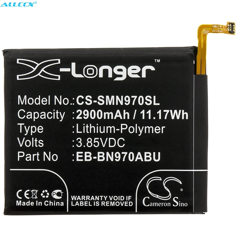 Кэмерон Sino 2900 мАч батарея EB BN970ABU для samsung Galaxy Note 10 SM N9700 N970F N970F/DS N970U N970U1