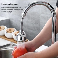 universal kitchen water faucet adjustable pressure 360 degree rotating water tap head water saving shower faucet nozzle adapter