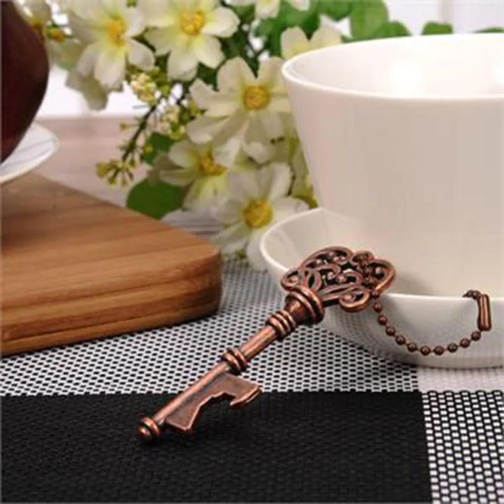 1 шт. креативный портативный винтажный брелок в форме ключа металлический