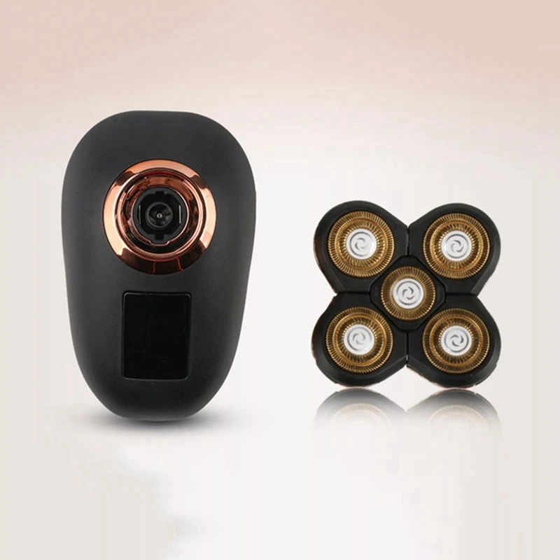 

LCD Digital Display Electric Shaver Shaving Head Rechargeable Self-Service Hair Clipper Shaving Head Machine Set
