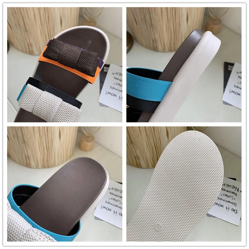 

2021 New Summer Women Sandals Slippers Korean Flat Bow Slippers Fashion Outer Wear One-word Drag Cushioning Durable Lightweight