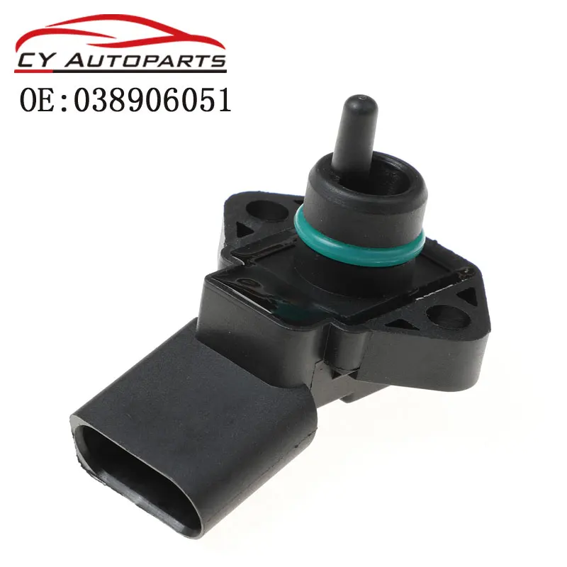 

2.5 BAR Manifold Absolute Pressure MAP Sensor For AUDI A2 A3 A4 A6 TT 1.2 1.4 1.8 T 1.9 2.5 TDI 038906051 062906051 0281002177