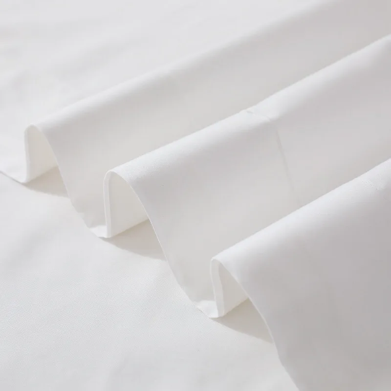 Однотонный Комплект постельного белья из египетского хлопка пододеяльник | Дом и