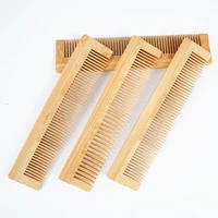 1pcs wooden comb bamboo massage hair combs natural anti static hair brushes hair care massage comb men hairdressing styling tool