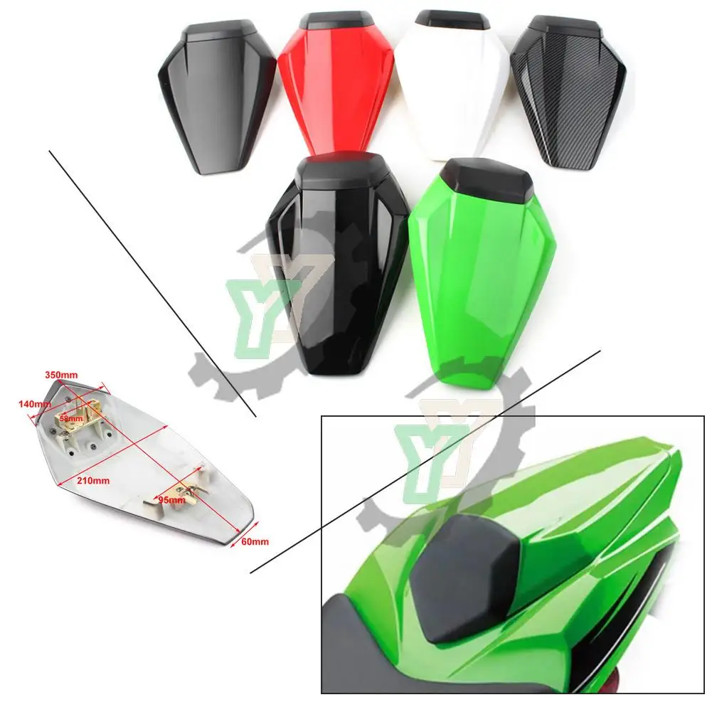 

for Kawasaki ZX6R ZX10R 2019 2020 / ZX-6R ZX-10R 19 20 Motorcycle Rear Seat Cover Cowl Fairing Passenger Pillion Tail Back Cover