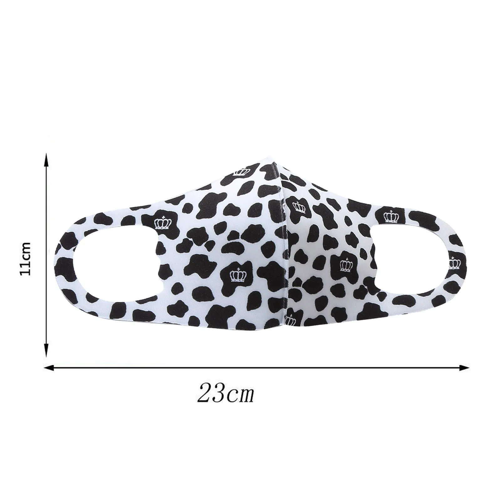 Детская маска для лица с принтом моющиеся тканевые эластичные маски мальчиков
