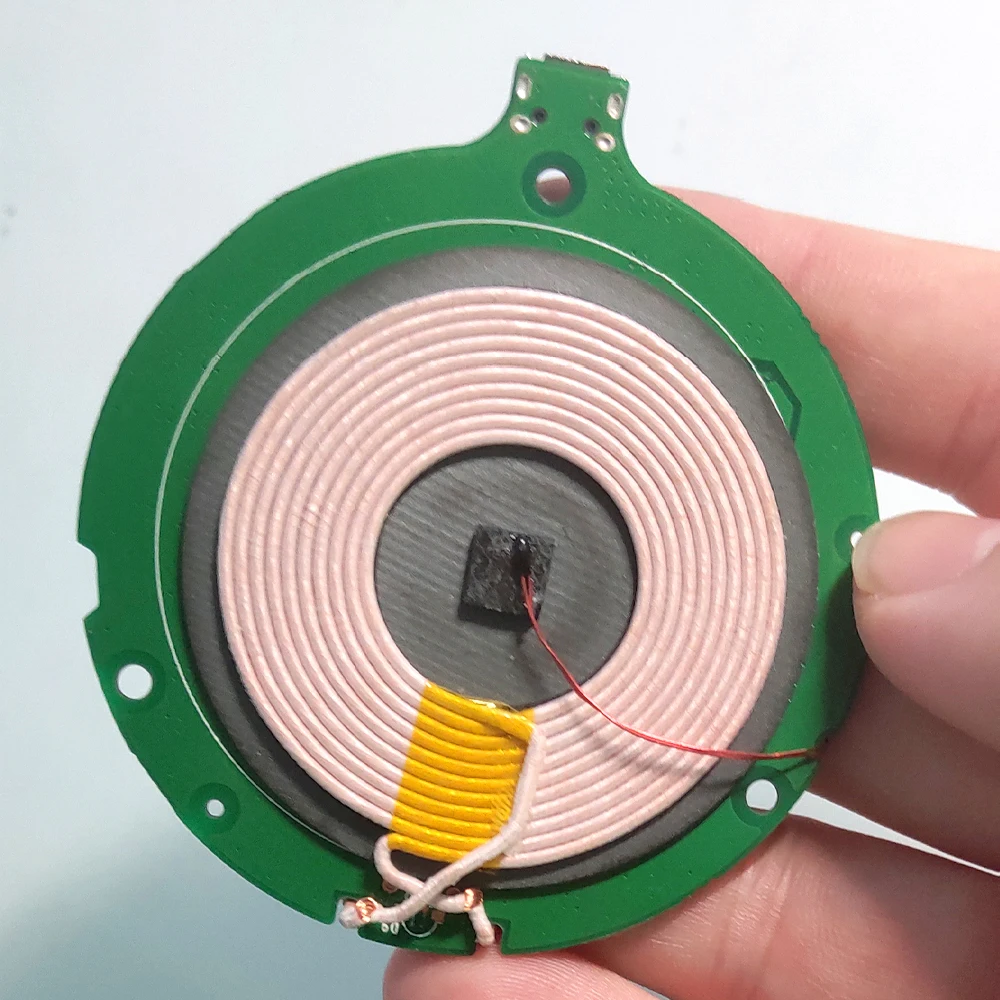 5 шт./лот Qi беспроводной модульный передатчик 10 вт DIY PCBA печатная плата катушка