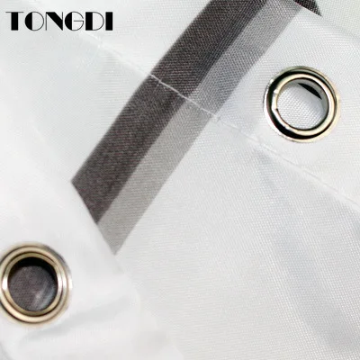 TONGDI Водонепроницаемая душевая занавеска экологически чистый Средиземноморский