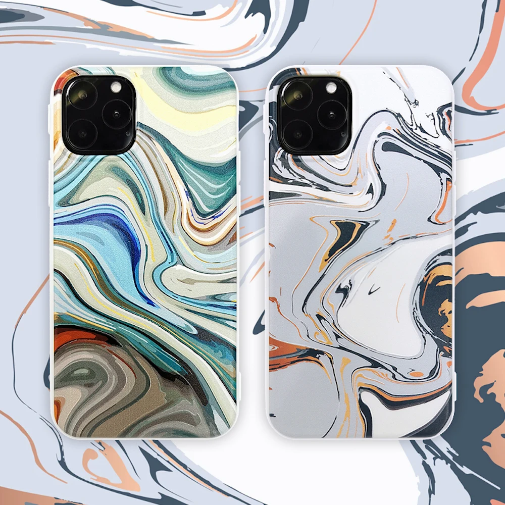 Brand NEW Embossed 3D Relief Print Soft Case for iPhone 11 11Pro 11ProMax X Xs XR XsMax 8Plus 8 7Plus 7 6 6s Plus Phone Cover | Мобильные
