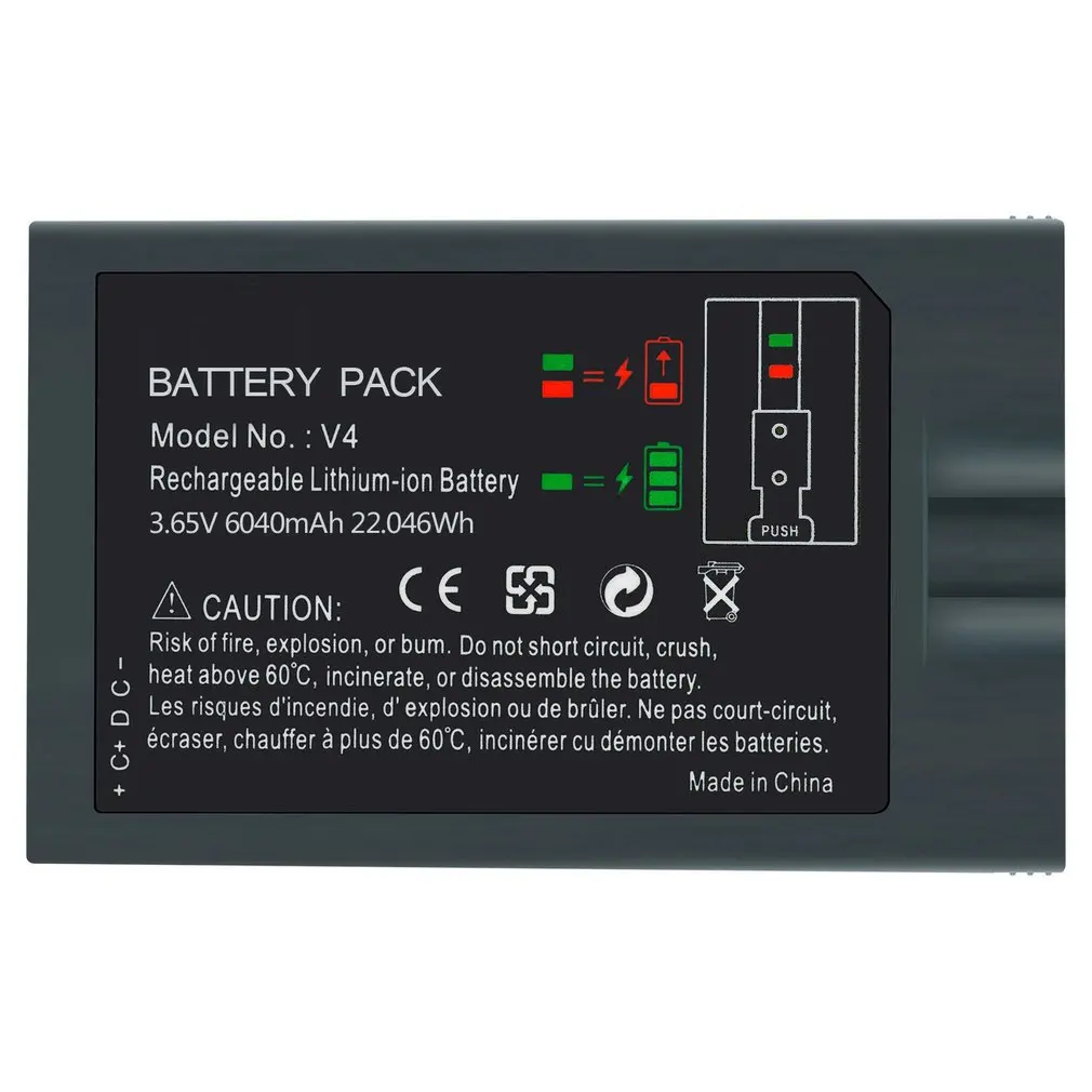 

Doorbell Battery Rechargeable Battery Pack Video Lithium-ion Portable Focus Camera Dual Charger Suitable For Ring V4