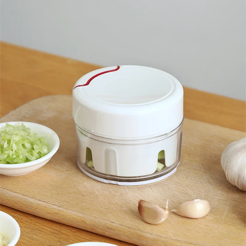 Мини измельчитель для чеснок бытовой овощей мяса кухни|Шредеры и слайсеры| |