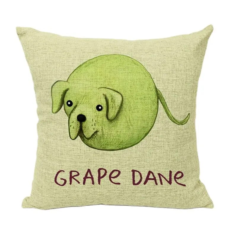 Креативные Чехлы для подушек Французский бульдог британская чаша собака