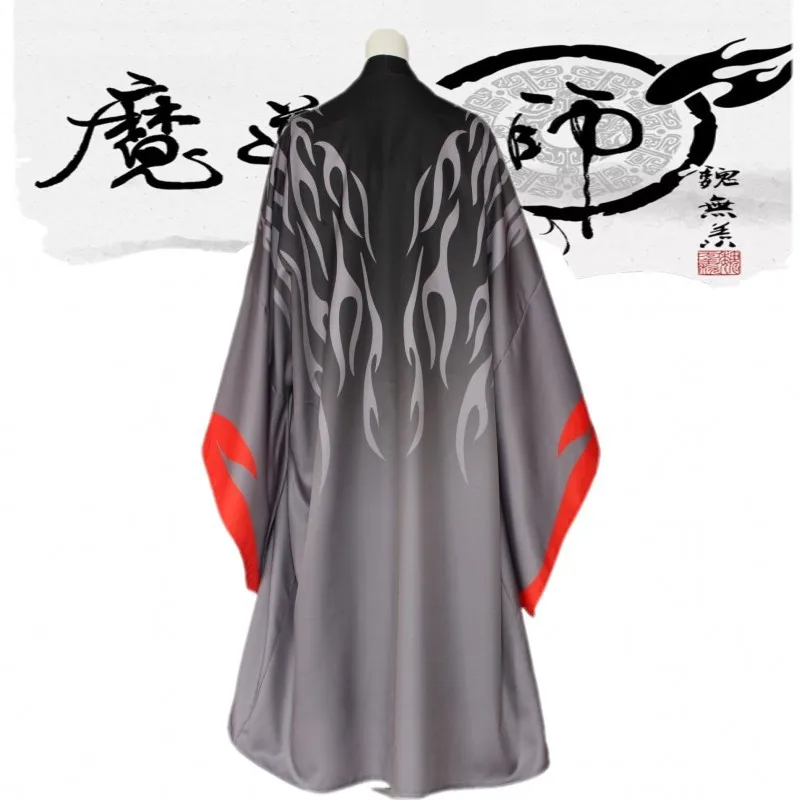 Wei Wuxian The Yiling патриарх Косплей Grandmaster of Demonic культивирование костюм Mo Dao Zu Shi для