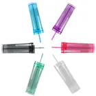 Тонкий тонкий стакан 16 унций с соломенной бутылкой для воды 480 мл акриловый прозрачный пластиковый стакан без БФА подарок на день матери на заказ