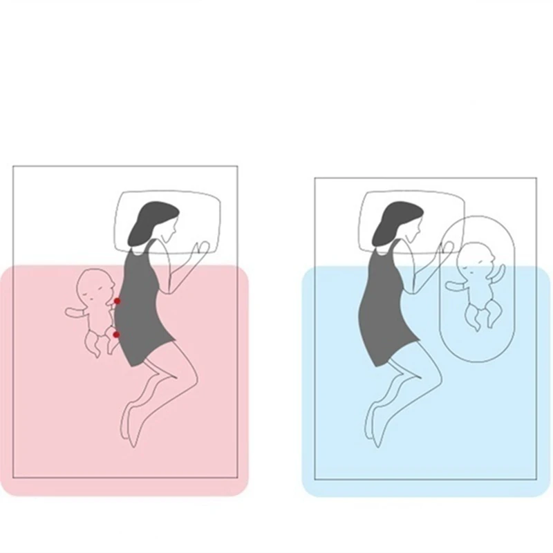 

Baby Bed Portable Baby Nest Bed Travel Sun Protection Mosquito Net with Foldable Breathable Infant Sleeping Basket