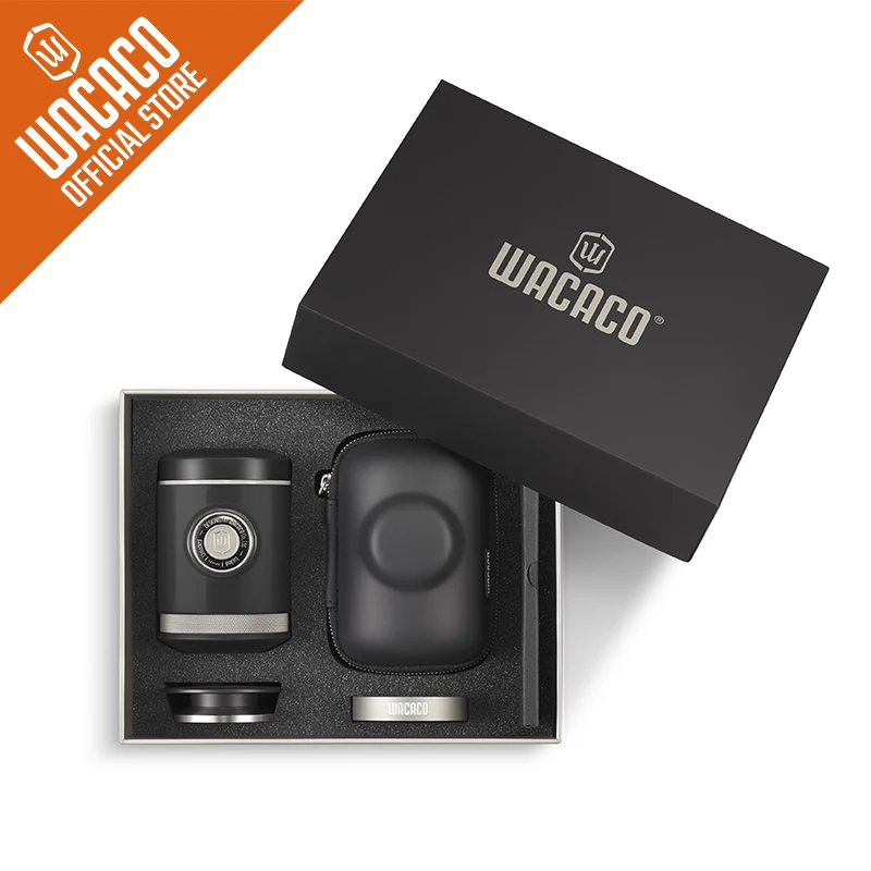 WACACO Picopresso Portable Espresso Maker Bundled with Protective Case Specialty Coffee Machine 18 Bar Pressure Travel | Дом и сад