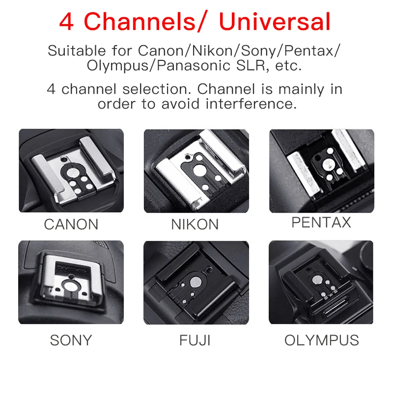

Godox DM-16 Channel Wireless Radio Remote Studio Flash Trigger For Canon Nikon Olympus Pentax CamerasGodox DM-16 Channel Wireles