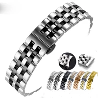 stainless steel watch band quick release strap for mido tissot stainless steel strap 20 21 22 24 26mm watch accessories