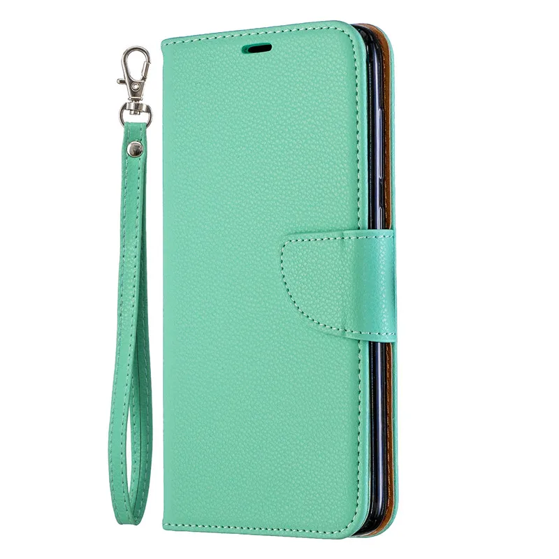 Honor 8A Case For Huawei Honor 8A Cover Coque For Huawei Honor8A 8 A Case Luxury Book Flip Leather Wallet Phone Cases Capa - Цвет: Зеленый