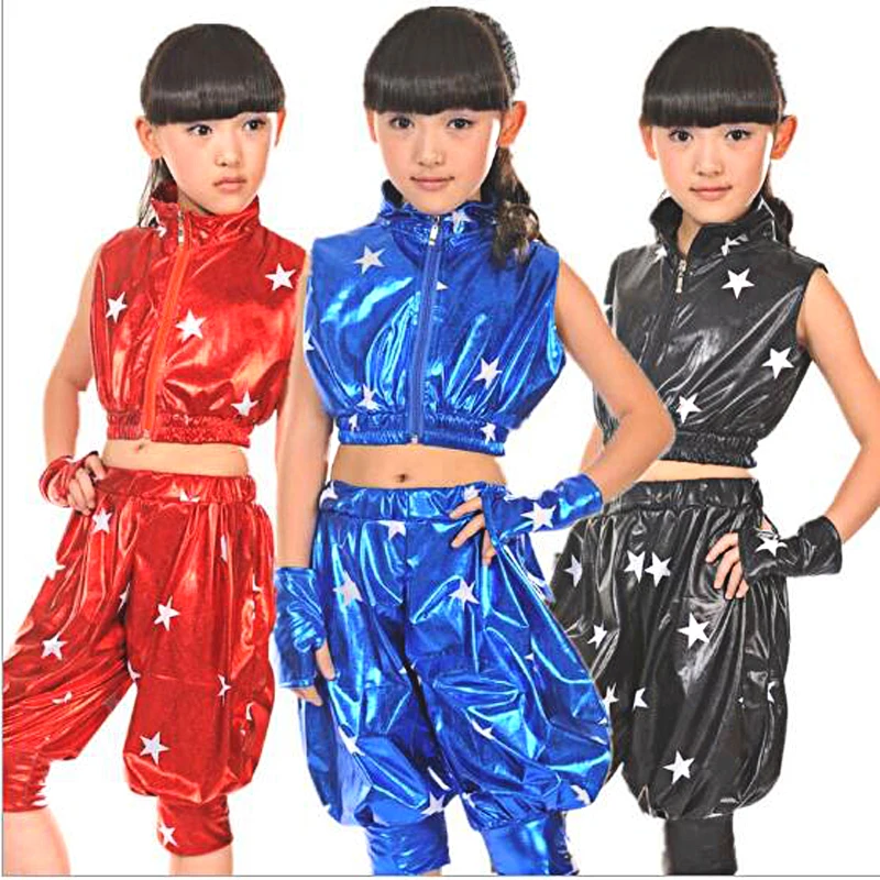 Детские джазовые танцевальные костюмы детская одежда в стиле хип хоп