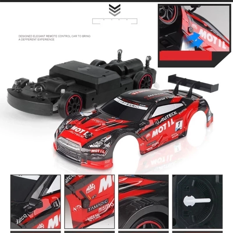 

RC Car For GTR/Lexus 4WD Drift Racing Car Championship 2.4G Off Road Rockstar Radio Remote Control Vehicle Electronic Hobby Toys