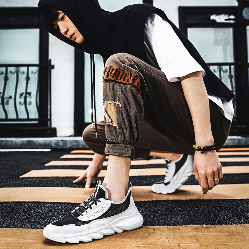 

Tenis Esportivo Masculino Adulto Mens Classic Sneakers Men Casual Sport Shoes Breathable White Trainers Men's Hip Hop