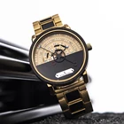 Часы наручные BOBO BIRD Мужские механические, автоматические деревянные с автоподзаводом и турбийоном