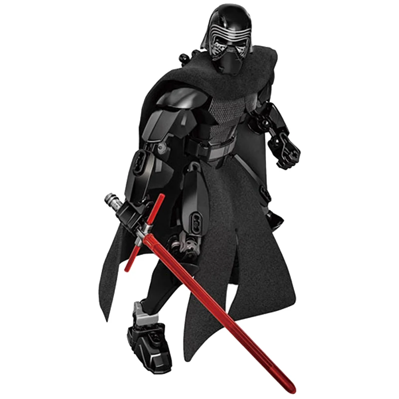 

Star Wars Buildable Figure Stormtrooper Darth Vader KyloRen Chewbacca Boba Jango Fett General Grievous Figure ToyFor Kid