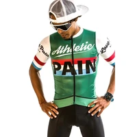 love the pain summer men cycling jersey set man quick dry short sleeve racing uniform breathable bib shorts set maillot ciclismo