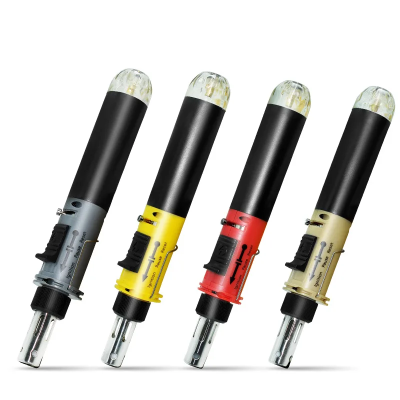 Self-Ignition 12-in-1 Gas Soldering Iron Cordless Welding Torch Kit Tool HS-1115K Adjustable Ignition Butane | Инструменты