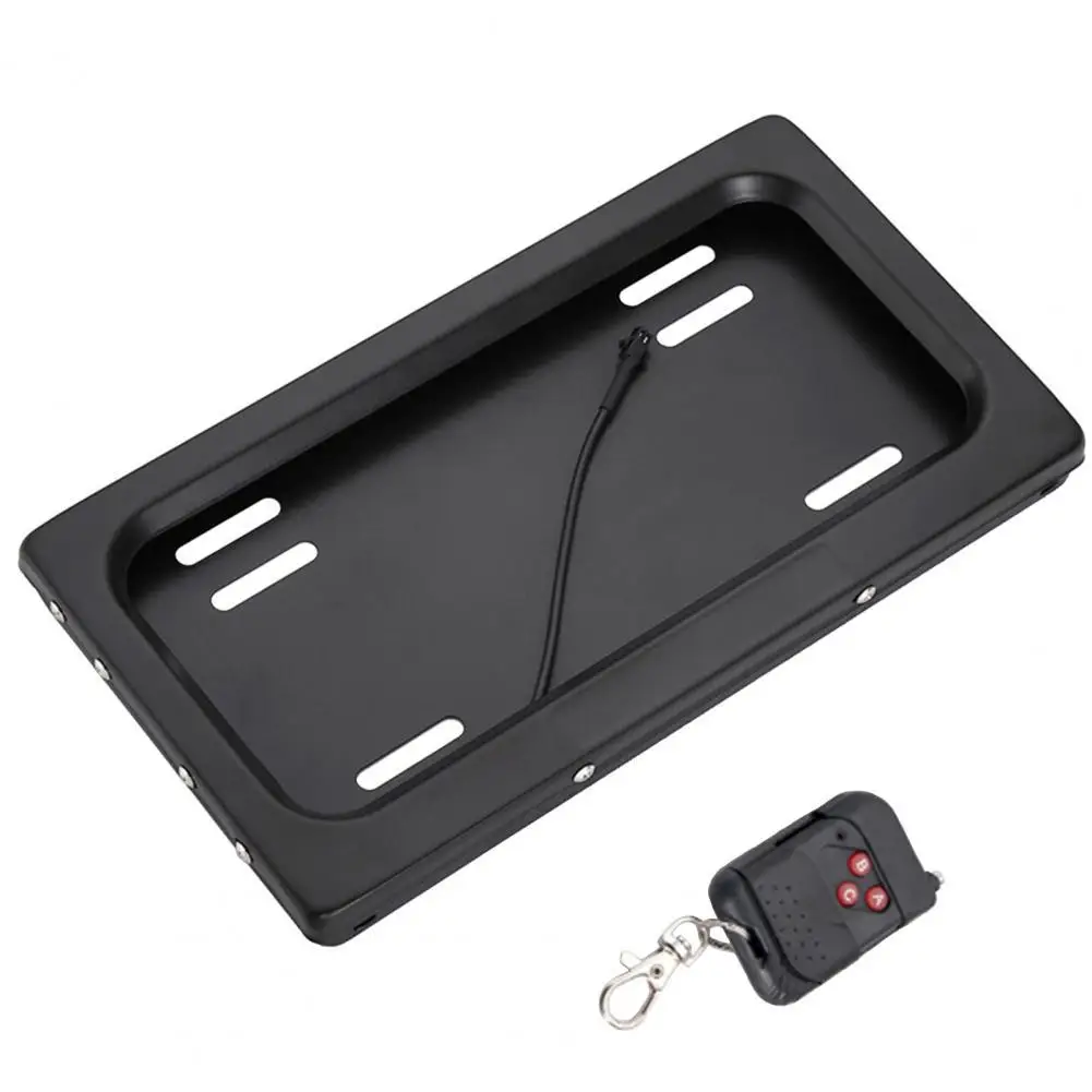 Крышка затвора рамка номерного знака Электрический Невидимый держатель для