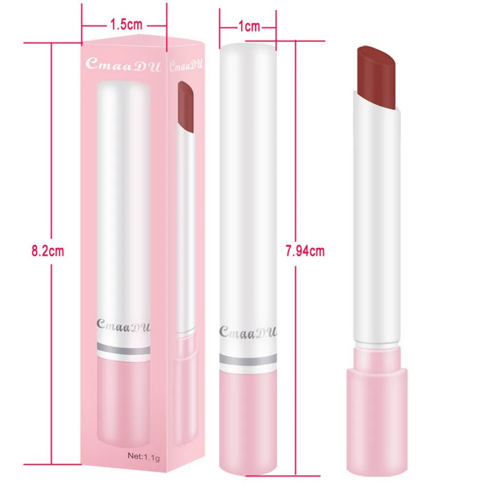 

Cigarette Lipstick Matte Tobacco Tube Lipstick Lip Stick Long Lasting Lip Cosmetic Tool exquisite and make up your lips lightly