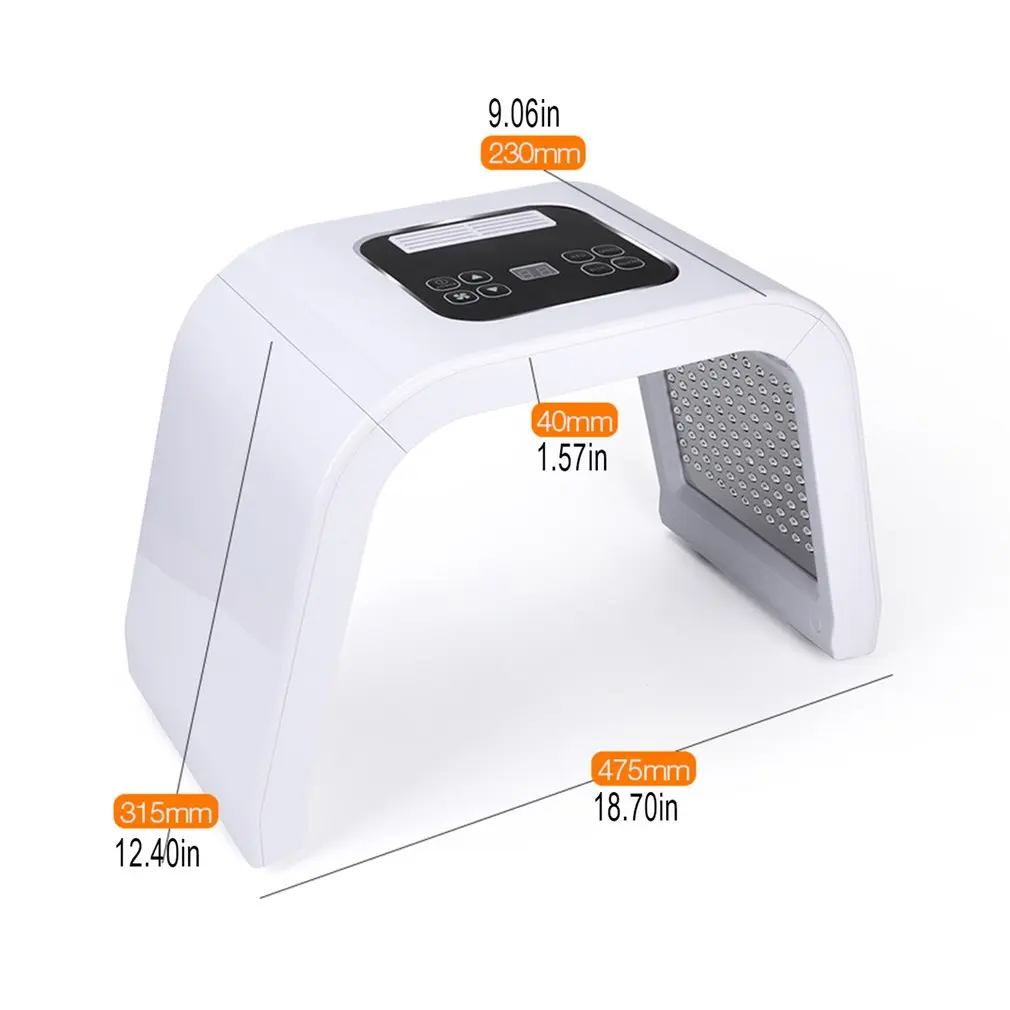

KED LED Light Facial Mask Therapy Beauty Whitening Skin Acne Remover Anti-Wrinkle Phototherapy Spectrometer Skin Care Tool