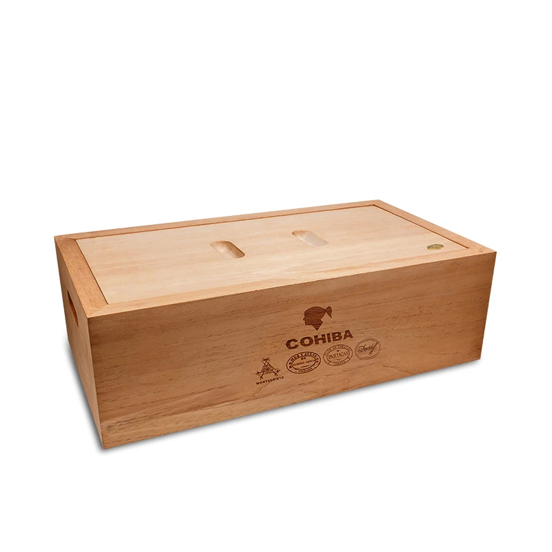 

Cohiba Original Cedar Wood Lined Cigar Cigarette Tobacco Cabinet Humidor Big Capacity Tobacco Storage Box Holder