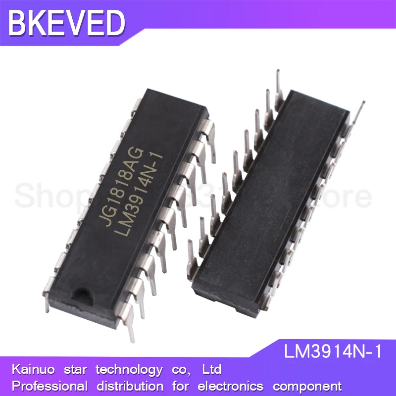 5 шт. LM3914N-1 LM3915N-1 DIP LM3914N LM3915N LM3916N DIP-18 LM3914 LM3915 LM3916 DIP18 | Электронные компоненты и