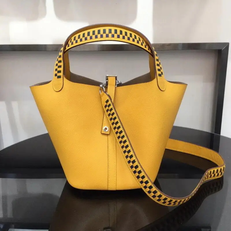 

Сумка-мессенджер CHSANATO женская, роскошный брендовый дизайнерский саквояж на плечо из воловьей кожи, тканевый Повседневный тоут