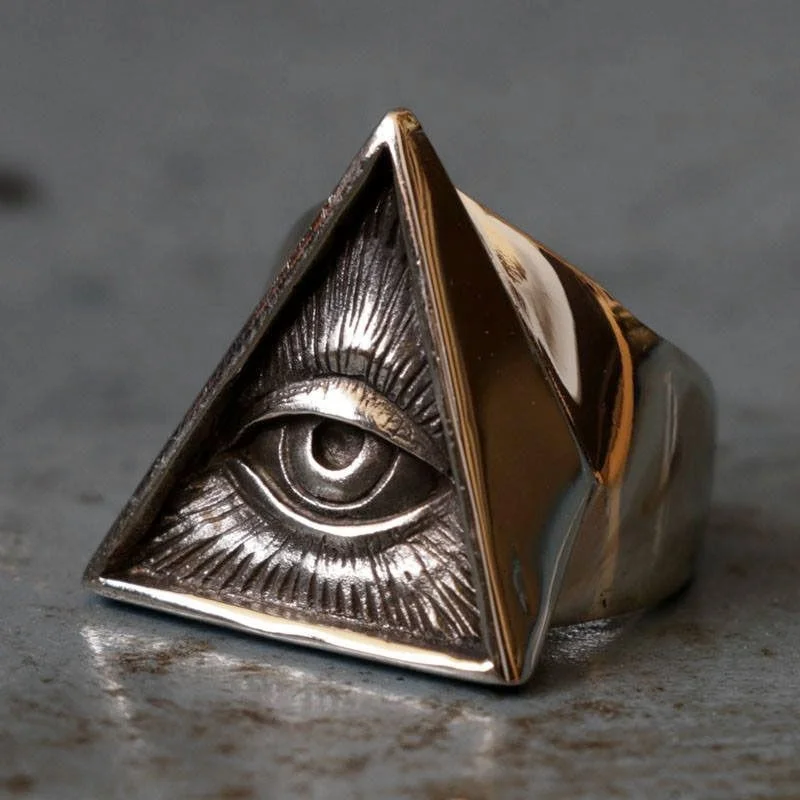 Eye of Providence мужские масонские байкерские украшения Все видящие глаза в стиле глаз